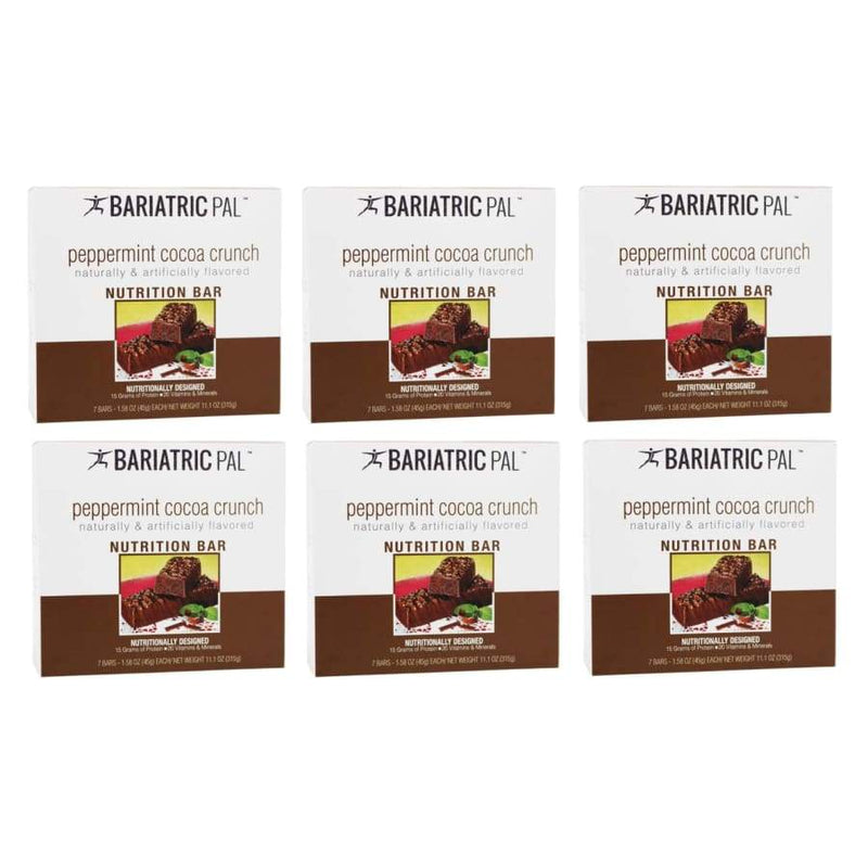 BariatricPal 15g Protein Bars - Peppermint Cocoa Crunch - High-quality Protein Bars by BariatricPal at 