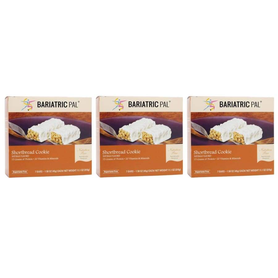 BariatricPal 15g Protein Bars - Shortbread Cookie - High-quality Protein Bars by BariatricPal at BariatricPal Store