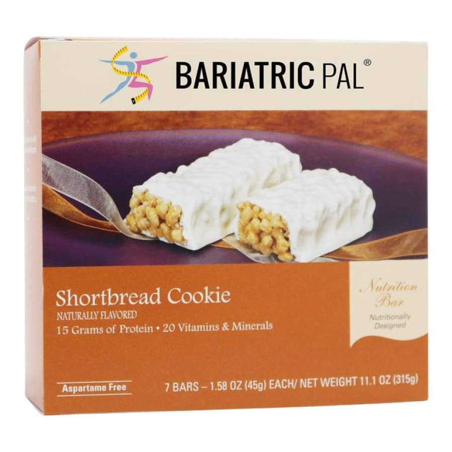 BariatricPal 15g Protein Bars - Shortbread Cookie - High-quality Protein Bars by BariatricPal at BariatricPal Store