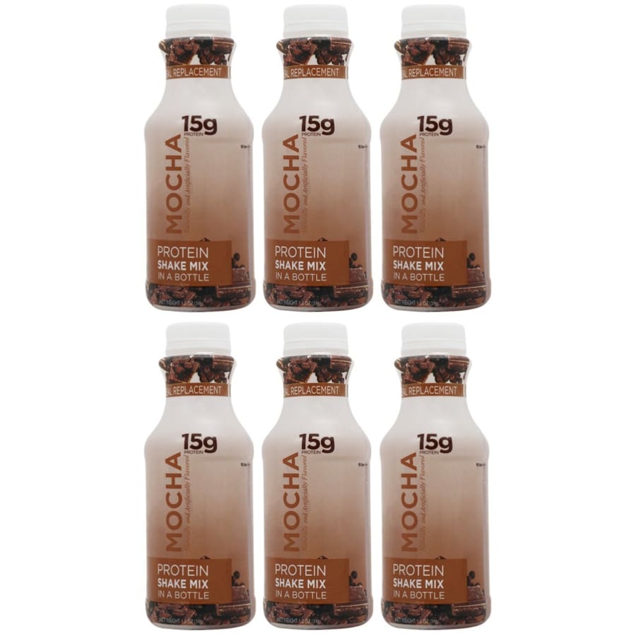 BariatricPal 15g Protein Shake Mix in a Bottle - Mocha Cream - High-quality Ready-To-Shake Protein by BariatricPal at BariatricPal Store