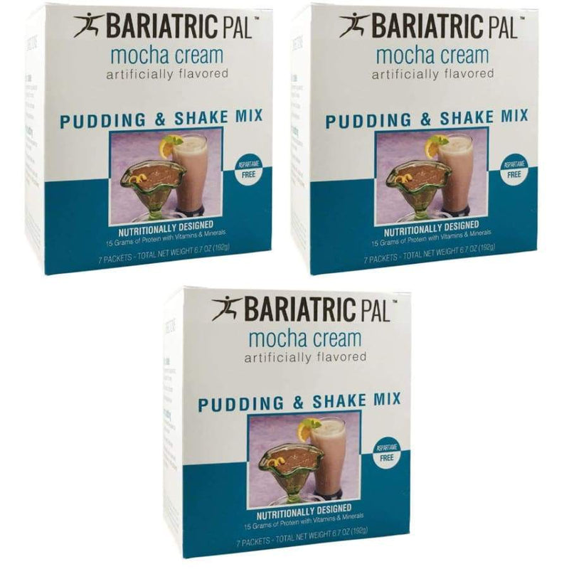 BariatricPal 15g Protein Shake or Pudding - Mocha Cream (Aspartame Free) - High-quality Puddings & Shakes by BariatricPal at 