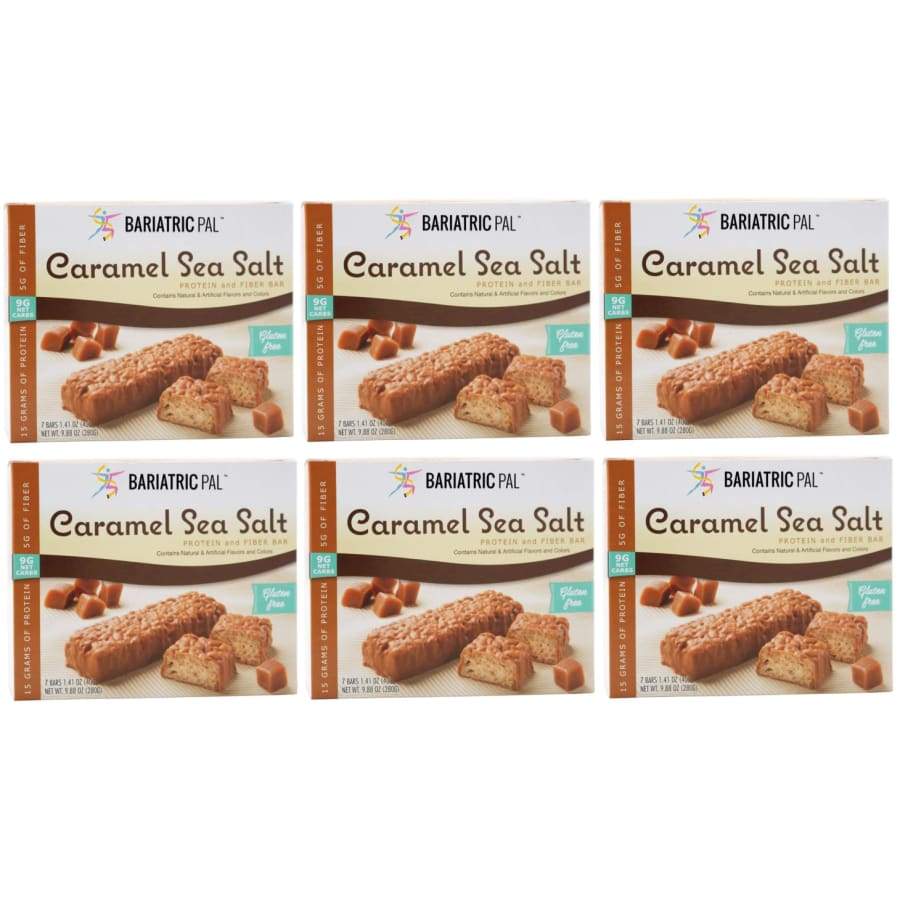 BariatricPal Divine 15g Protein & Fiber Bars - Caramel Sea Salt - High-quality Protein Bars by BariatricPal at BariatricPal Store