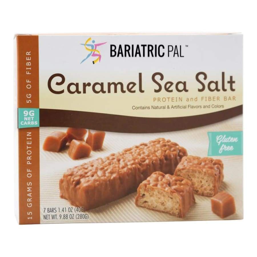 BariatricPal Divine 15g Protein & Fiber Bars - Caramel Sea Salt - High-quality Protein Bars by BariatricPal at BariatricPal Store