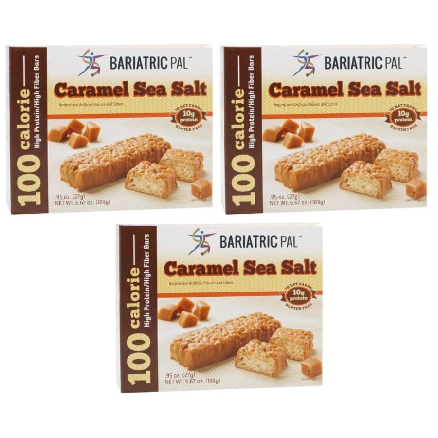BariatricPal Divine "Lite" Protein & Fiber Bars - Caramel Sea Salt - High-quality Protein Bars by BariatricPal at BariatricPal Store