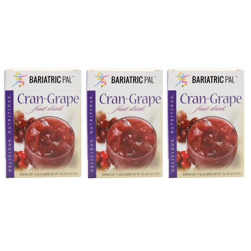 Bariatricpal Fruit 15g Protein Drinks - Cran-Grape - High-quality Fruit Drinks by BariatricPal at 