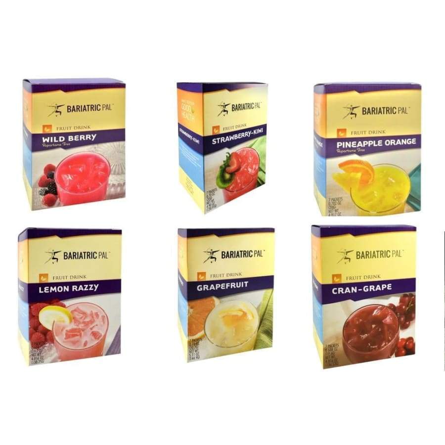 BariatricPal Fruit Protein Drinks - Jumbo Variety Pack - High-quality Fruit Drinks by BariatricPal at BariatricPal Store