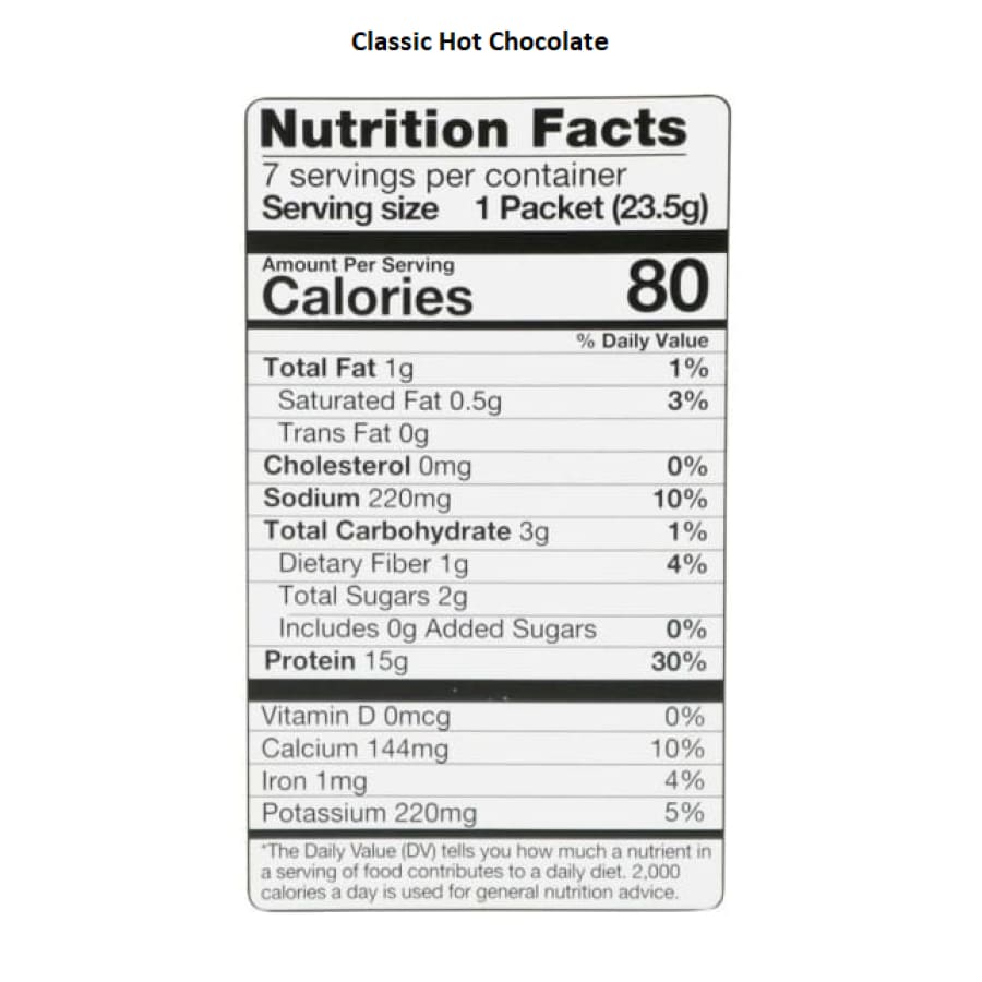 BariatricPal Hot Chocolate Protein Drink - Jumbo Variety Pack - High-quality Hot Drinks by BariatricPal at BariatricPal Store