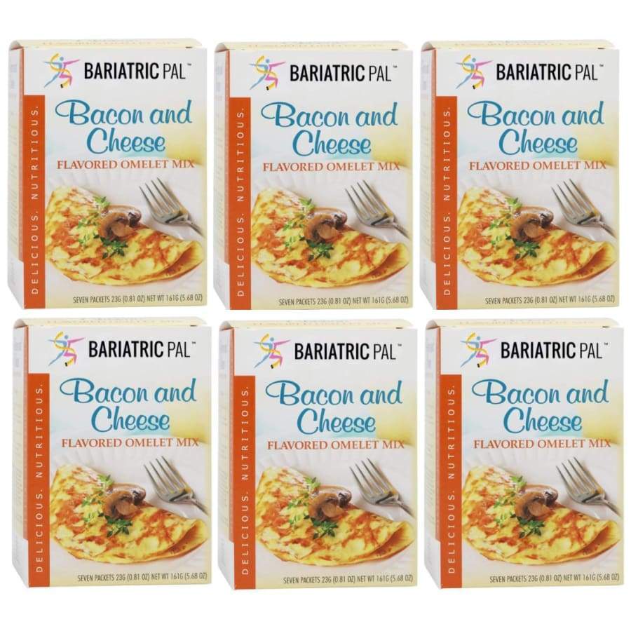 Bariatricpal Hot Protein Breakfast - Bacon and Cheese Omelet - High-quality Breakfast by BariatricPal at BariatricPal Store