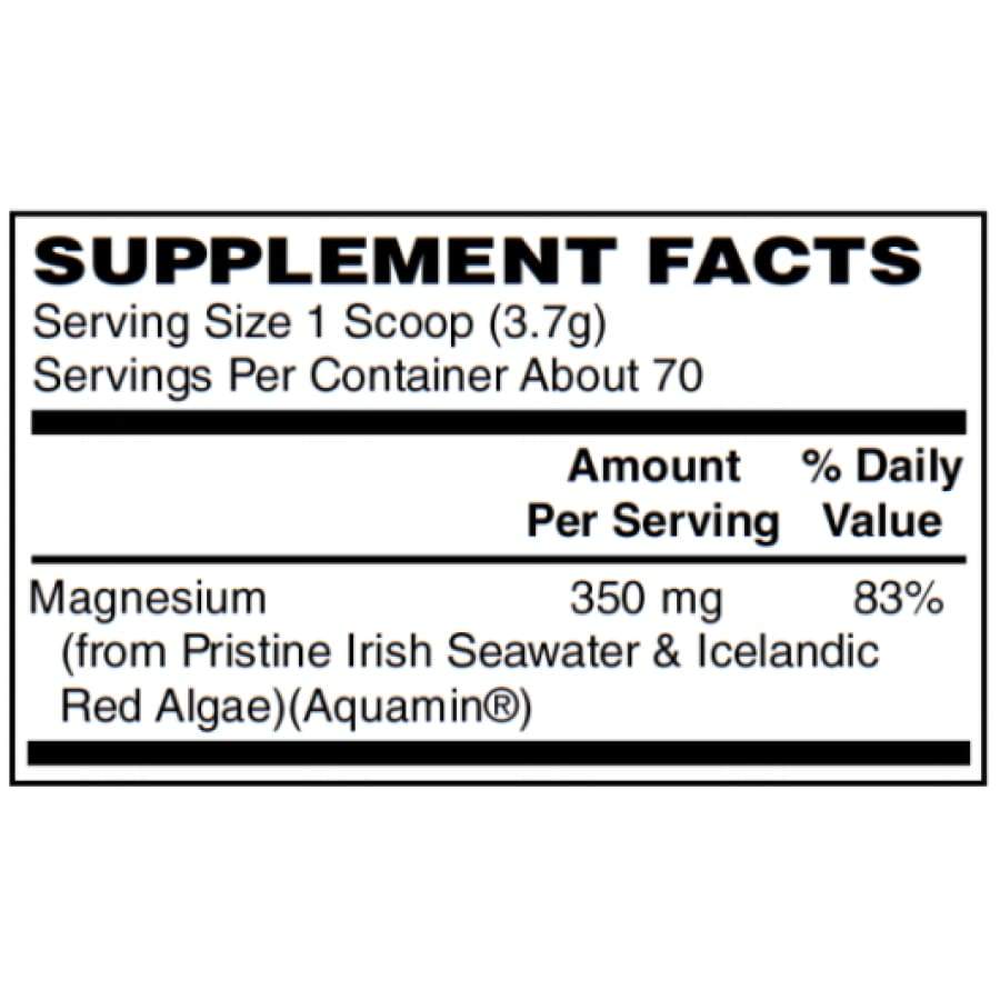 Magnesium Powder - Certified Organic Whole Food & Certified Vegan! (70 Servings) by BariatricPal - High-quality Magnesium by BariatricPal at BariatricPal Store