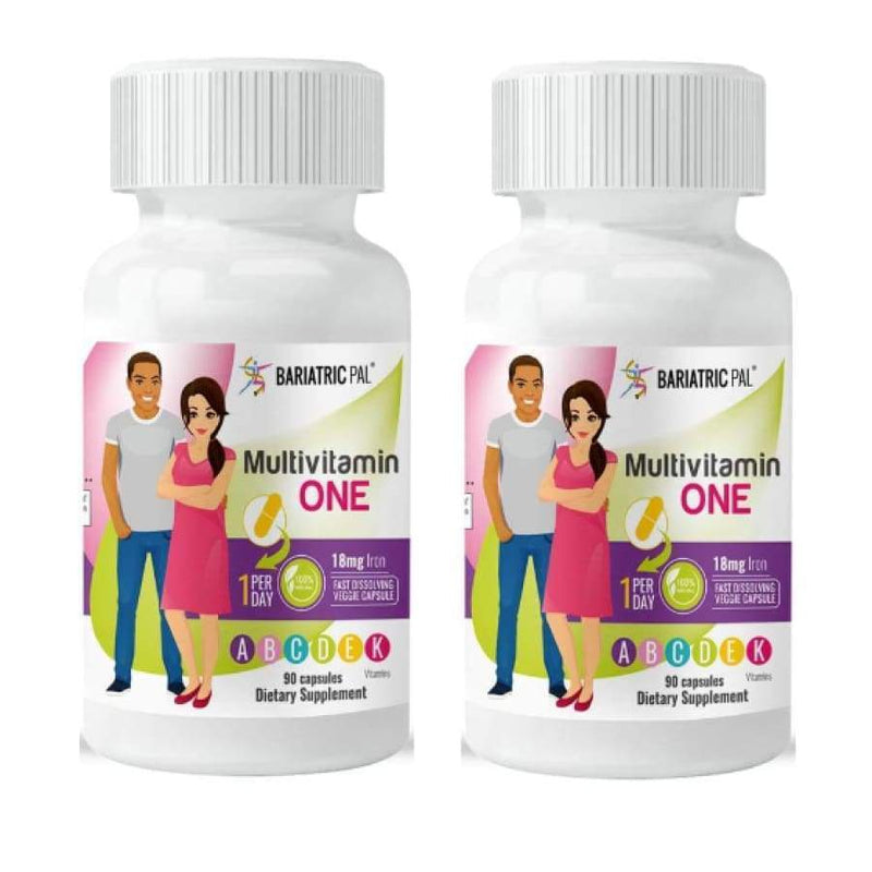 BariatricPal Multivitamin ONE "1 per Day!" Bariatric Multivitamin Capsule with 18mg Iron - High-quality Multivitamins by BariatricPal at 