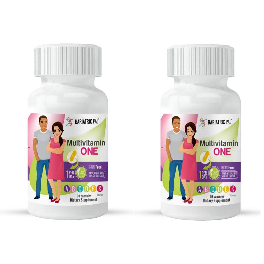 BariatricPal Multivitamin ONE "1 per Day!" Bariatric Multivitamin Capsule - Iron Free - High-quality Multivitamins by BariatricPal at BariatricPal Store