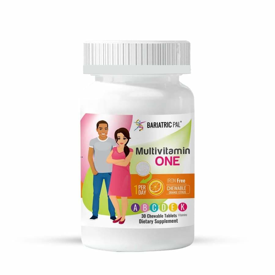 #12-Month Supply of BariatricPal Multivitamin ONE_Iron-Free #Type_Orange Citrus Chewable