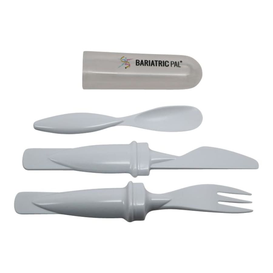 BariatricPal Portion Control Travel Utensil Set with Case - Includes Fork, Spoon & Knife - High-quality Dinnerware by BariatricPal at BariatricPal Store