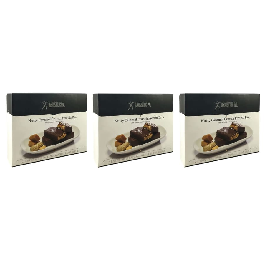 BariatricPal Protein Bars - Nutty Caramel Crunch - High-quality Protein Bars by BariatricPal at BariatricPal Store