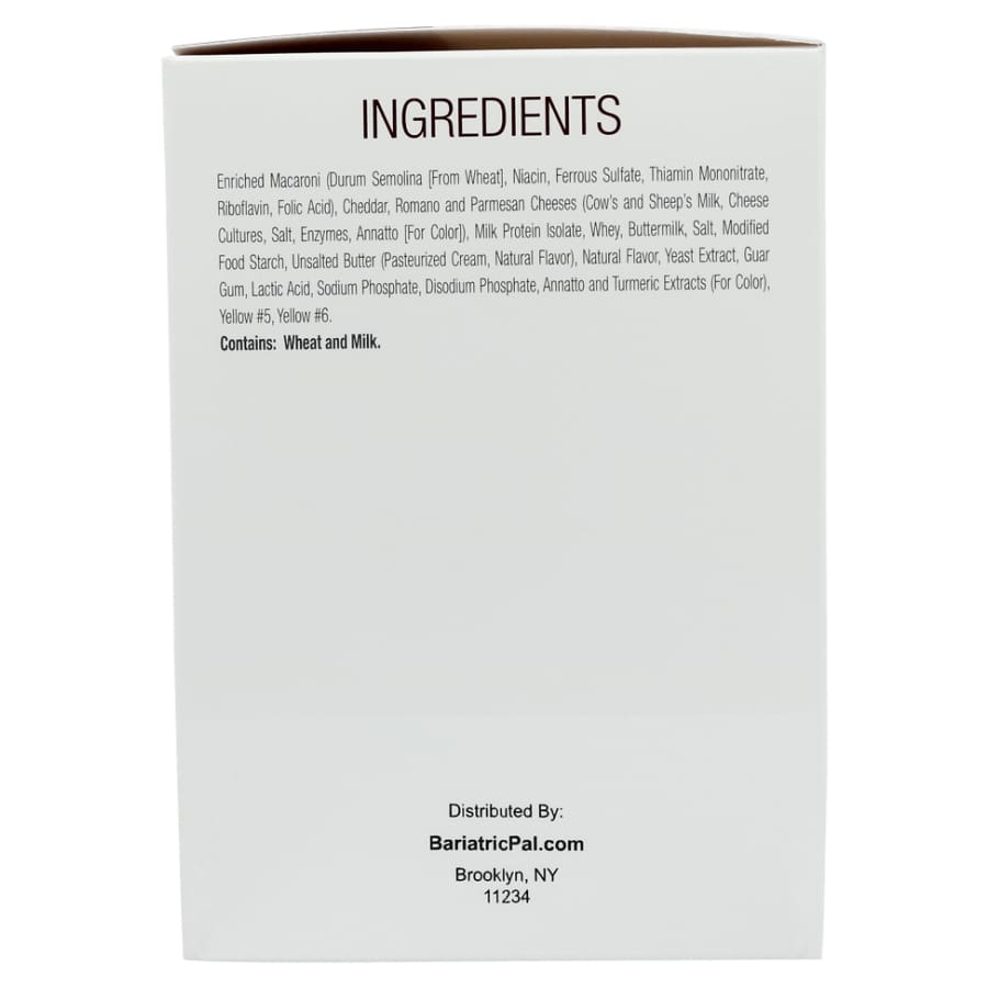 BariatricPal Protein Pasta Entree - Cheesy Mac - High-quality Entrees by BariatricPal at BariatricPal Store