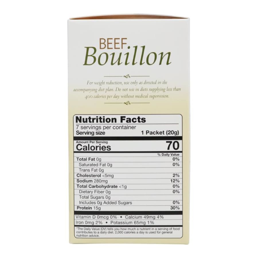 BariatricPal Protein Soup - Beef Bouillon - High-quality Soups by BariatricPal at BariatricPal Store