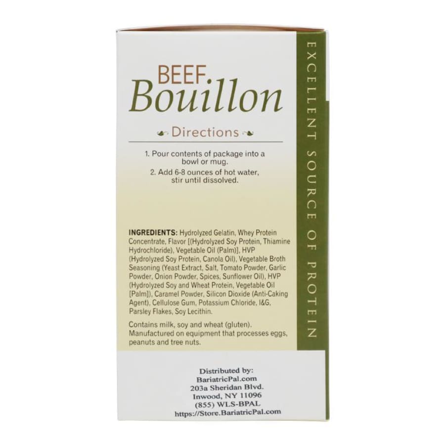 BariatricPal Protein Soup - Beef Bouillon - High-quality Soups by BariatricPal at BariatricPal Store