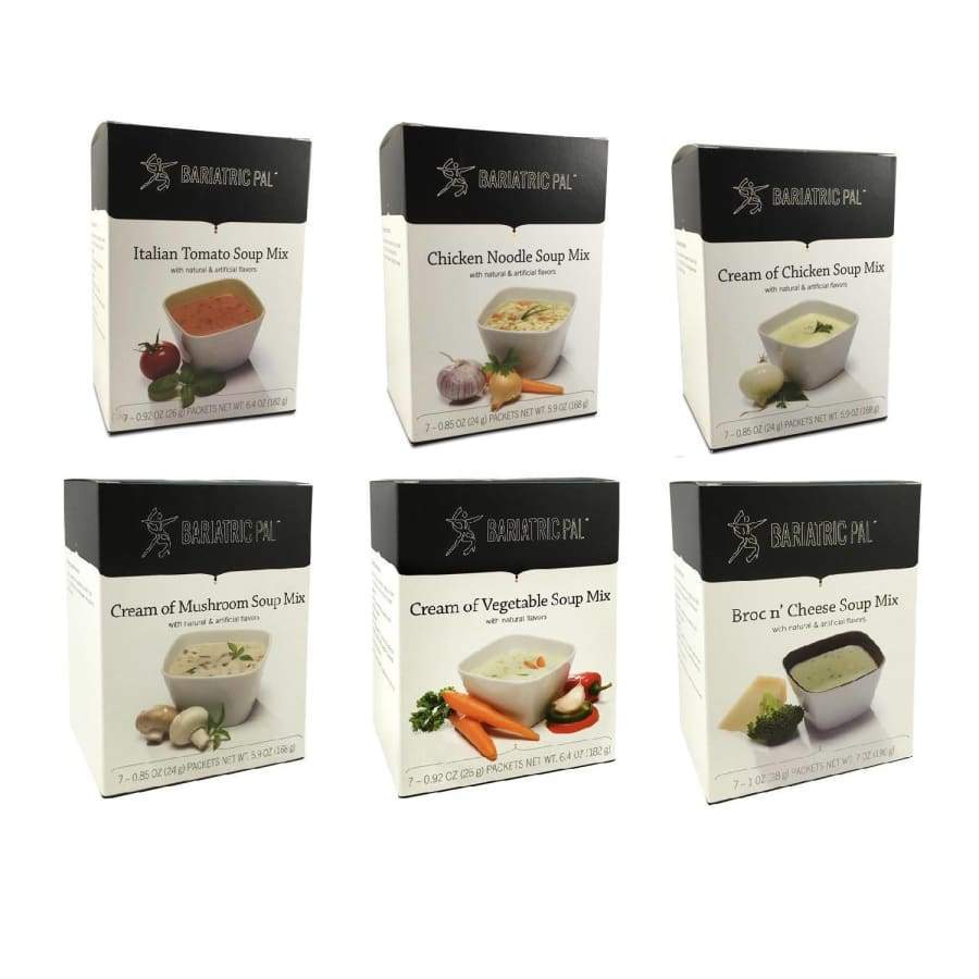 BariatricPal Protein Soup - Jumbo Variety Pack - High-quality Soups by BariatricPal at BariatricPal Store