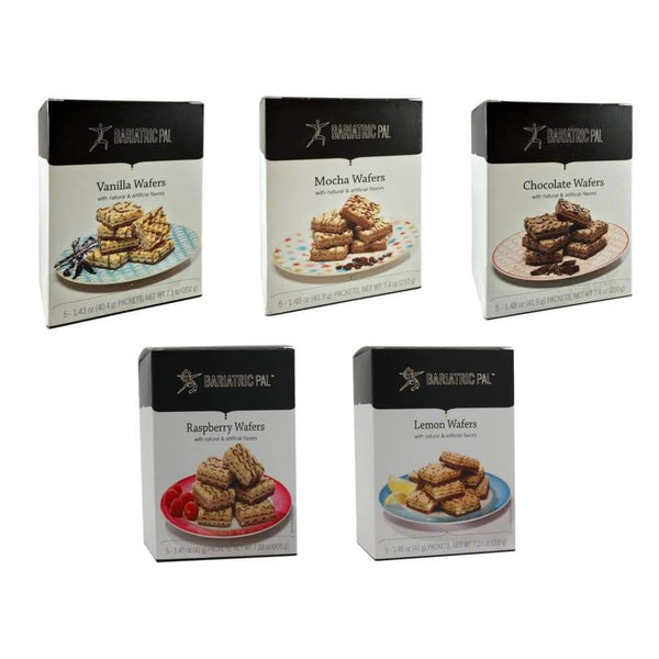 BariatricPal Square Protein Wafers - Variety Pack - High-quality Protein Bars by BariatricPal at 
