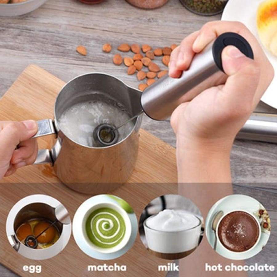 Bariatricpal Stainless Steel Usb Rechargeable Portable Protein Mixer Blender and Whipper