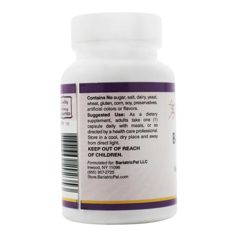 Sustained Release B-Complex 50 (USP-Grade!) - Easy Swallow Vegetarian Capsules by BariatricPal - High-quality B Vitamins by BariatricPal at BariatricPal Store