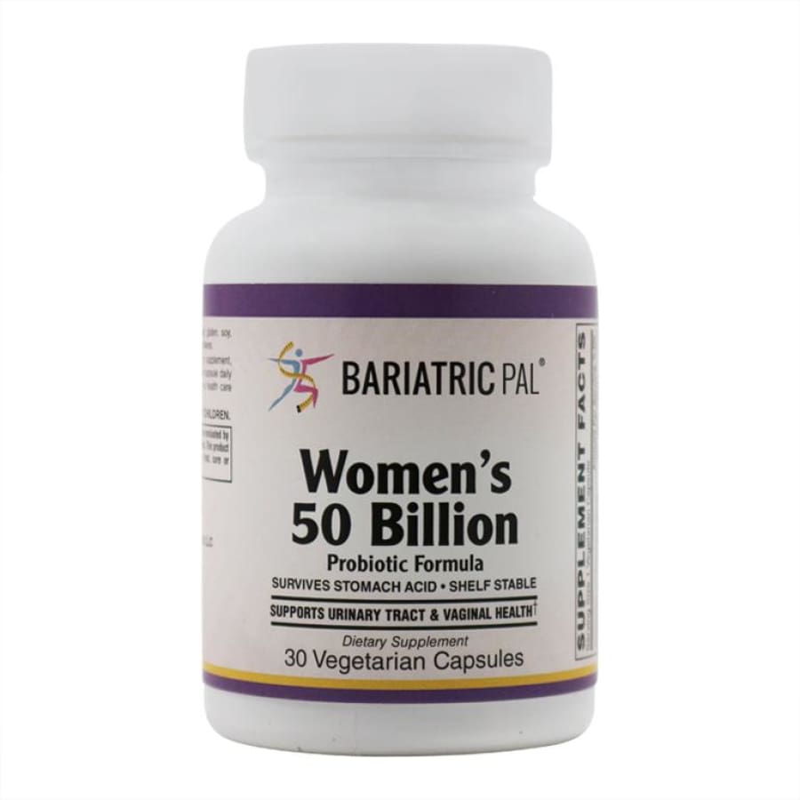 Women’s Prebiotic & Probiotic 50 Billion CFU Vaginal, Urinary Tract & Digestive Health Capsules by BariatricPal - High-quality Probiotic by BariatricPal at BariatricPal Store