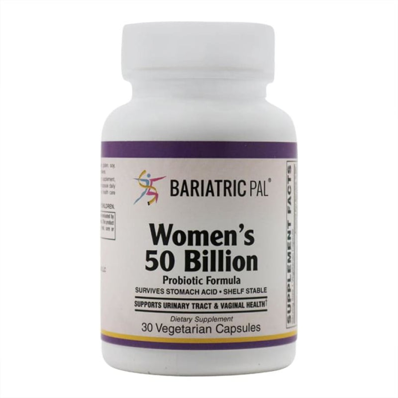 Women’s Prebiotic & Probiotic 50 Billion CFU Vaginal, Urinary Tract & Digestive Health Capsules by BariatricPal - High-quality Probiotic by BariatricPal at 