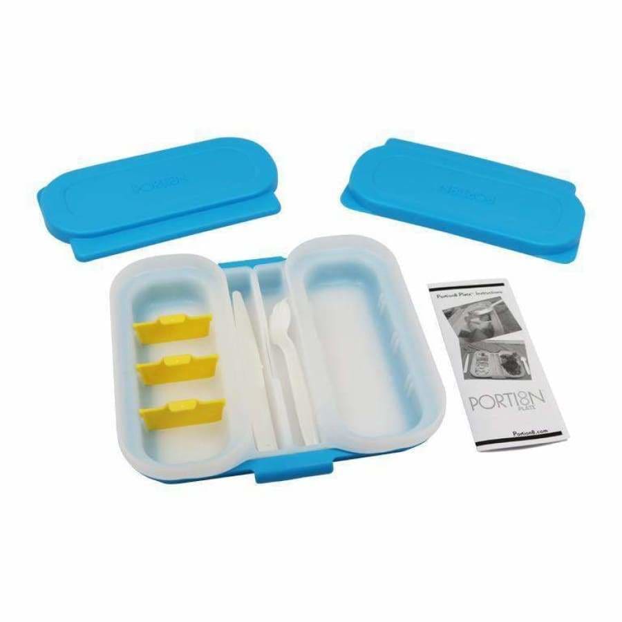 BariWare Portion8 Plate Set - Available in 4 Colors! - High-quality Lunch Box by BariWare at BariatricPal Store