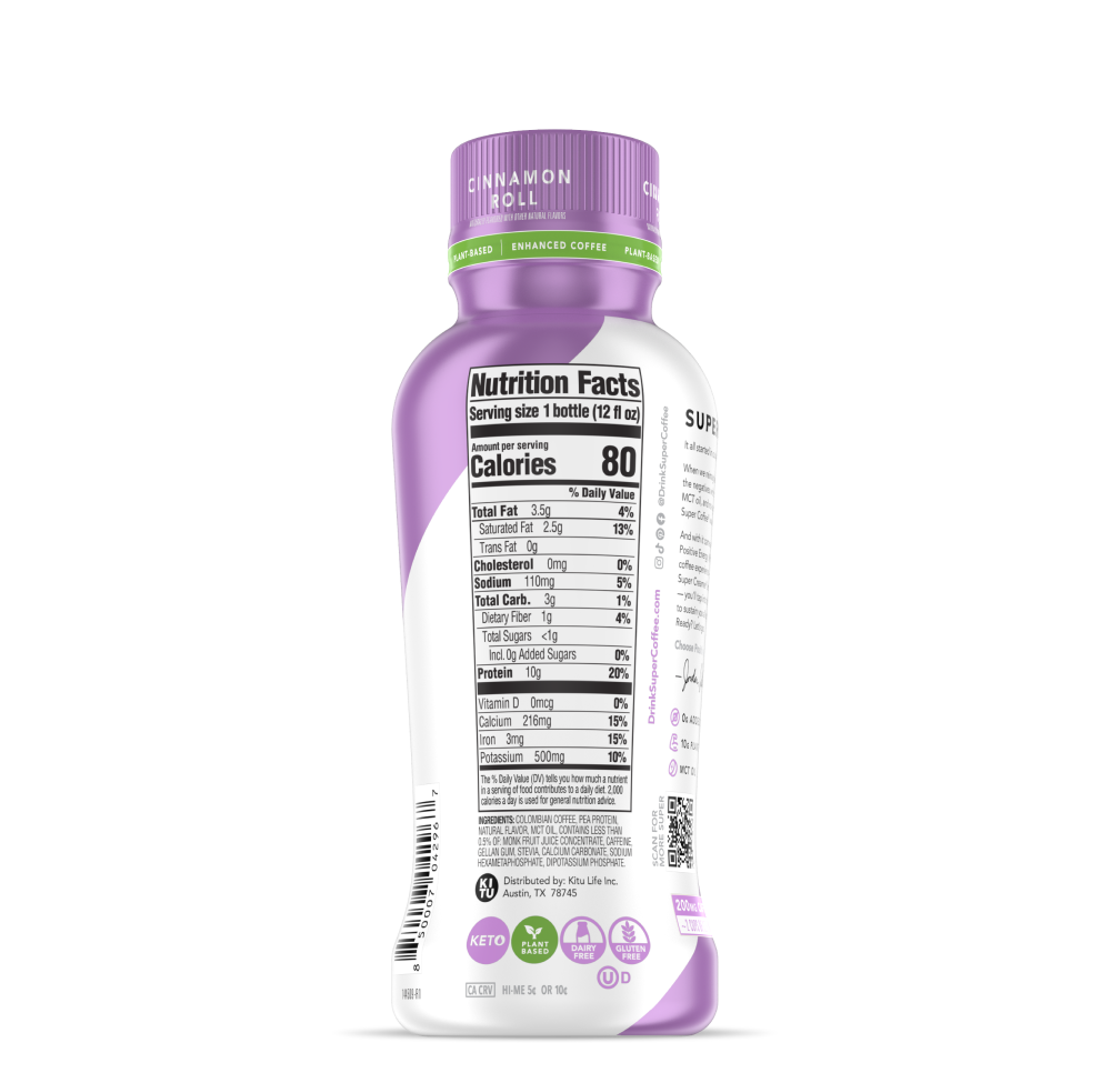 #Flavor_Cinnamon Roll, 12 fl oz