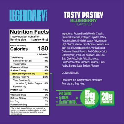 Legendary Foods Jumbo Variety Pack - High-quality Cakes & Cookies by Legendary Foods at BariatricPal Store