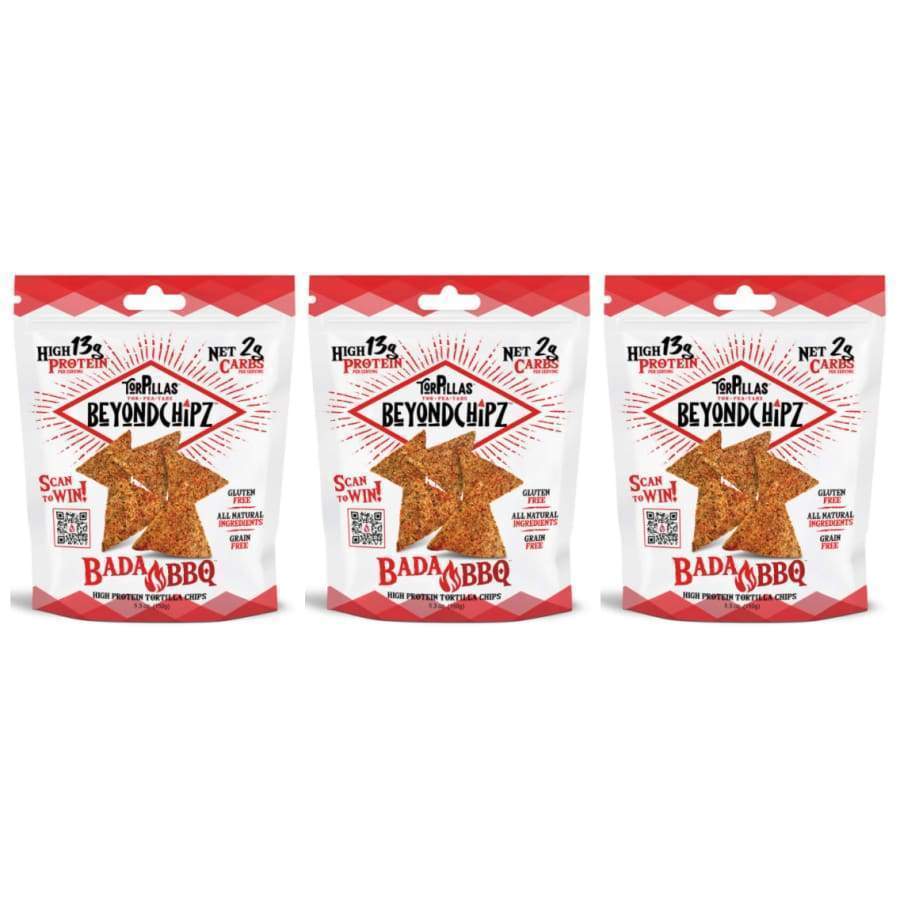 BeyondChipz High Protein Torpillas - Bada BBQ - High-quality Protein Chips by BeyondChipz at BariatricPal Store