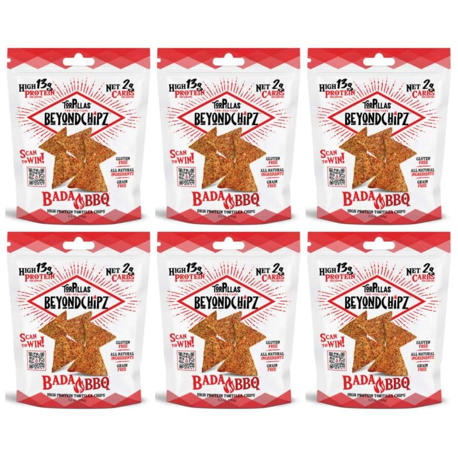 BeyondChipz High Protein Torpillas - Bada BBQ - High-quality Protein Chips by BeyondChipz at BariatricPal Store