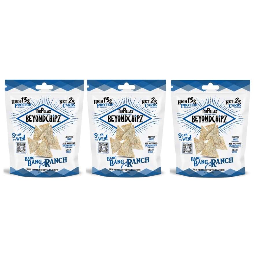 BeyondChipz High Protein Torpillas - Bang Bang Ranch - High-quality Protein Chips by BeyondChipz at BariatricPal Store