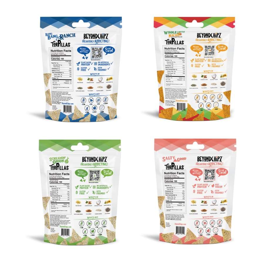 BeyondChipz High Protein Torpillas - The Chipz-n-Dipz Collection - High-quality Protein Chips by BeyondChipz at BariatricPal Store