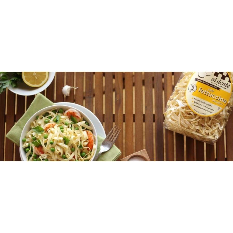 Carba-Nada Reduced Carb Pasta by Al Dente Pasta Company - Egg Fettuccine (10 oz) - High-quality Pasta by Carba-Nada at BariatricPal Store