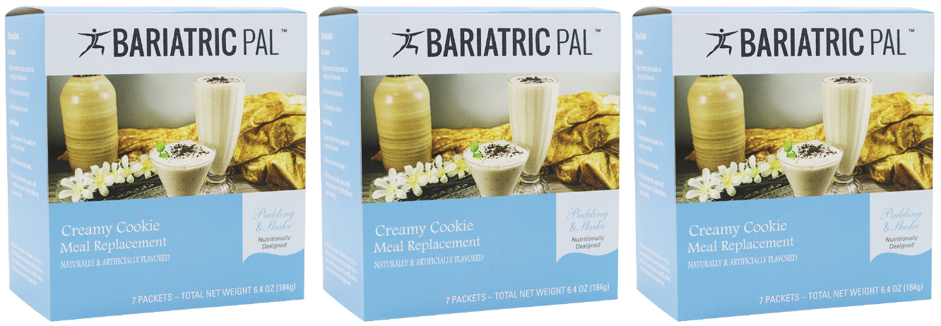 BariatricPal 15g Protein Shake or Pudding - Creamy Cookie (Aspartame Free) - High-quality Puddings & Shakes by BariatricPal at 