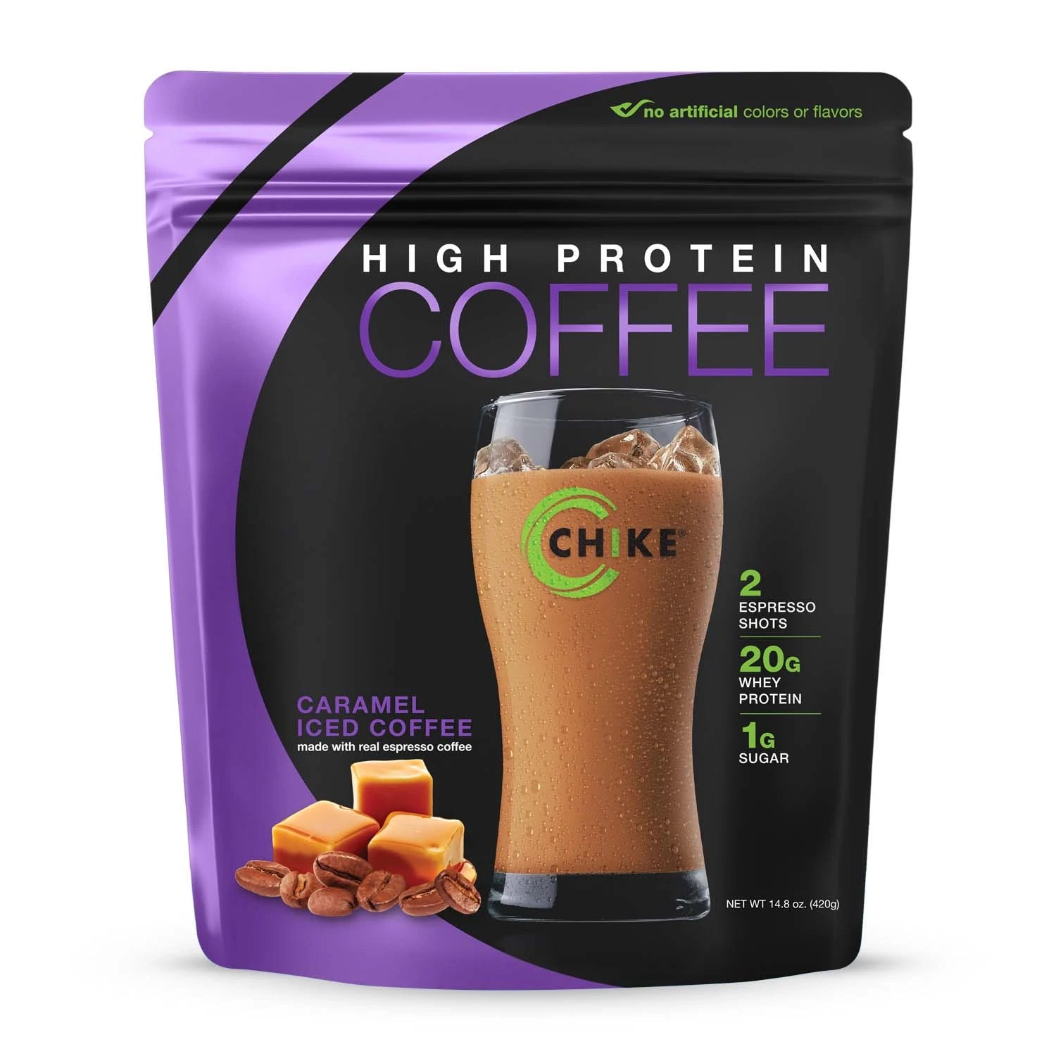 Chike Nutrition High Protein Iced Coffee (16 oz Bags) - High-quality Protein Powder Tubs by Chike Nutrition at BariatricPal Store
