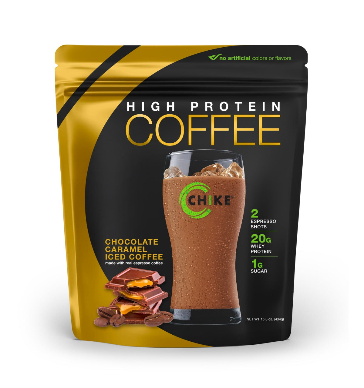 Chike Nutrition High Protein Iced Coffee (16 oz Bags) - High-quality Protein Powder Tubs by Chike Nutrition at BariatricPal Store
