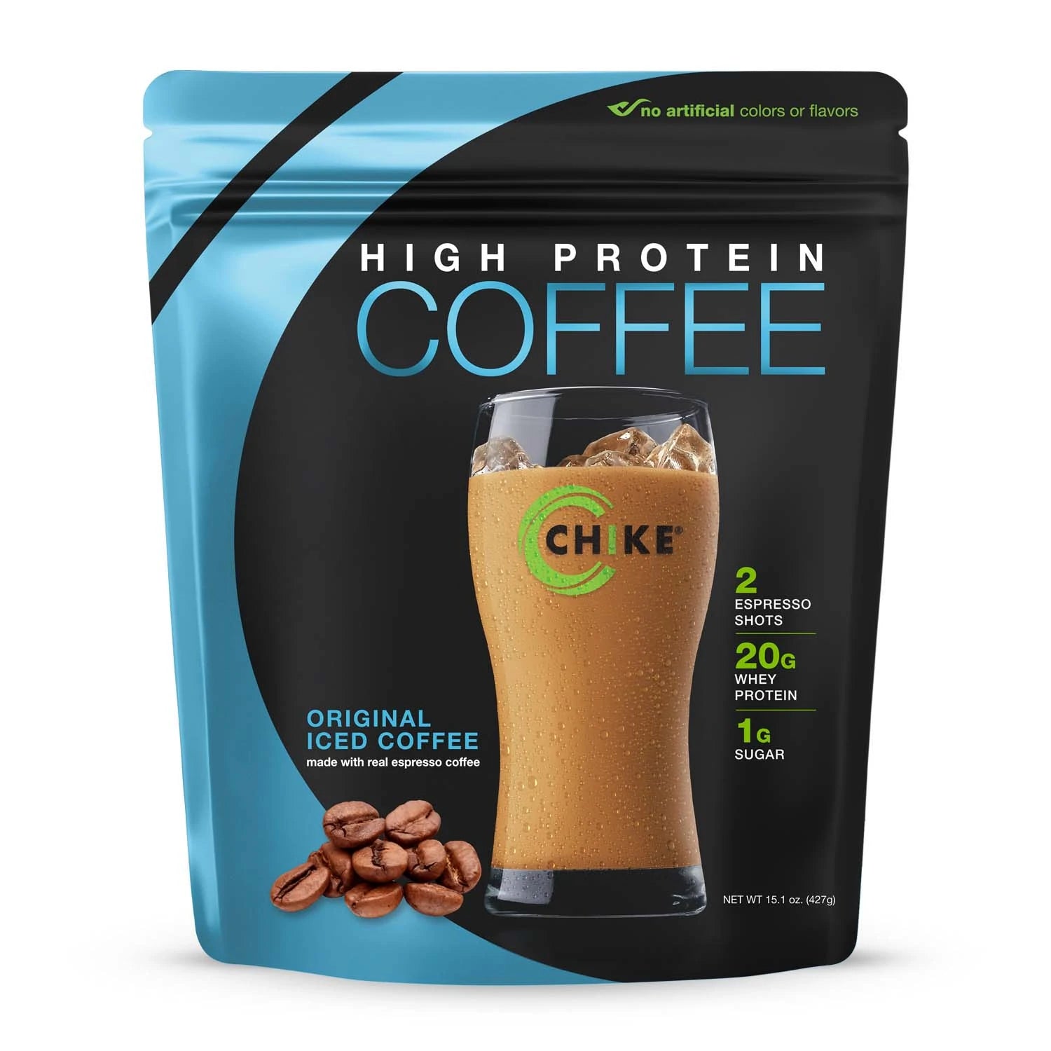 Chike Nutrition High Protein Iced Coffee (16 oz Bags) - High-quality Protein Powder Tubs by Chike Nutrition at BariatricPal Store