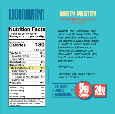 Legendary Foods Jumbo Variety Pack - High-quality Cakes & Cookies by Legendary Foods at BariatricPal Store