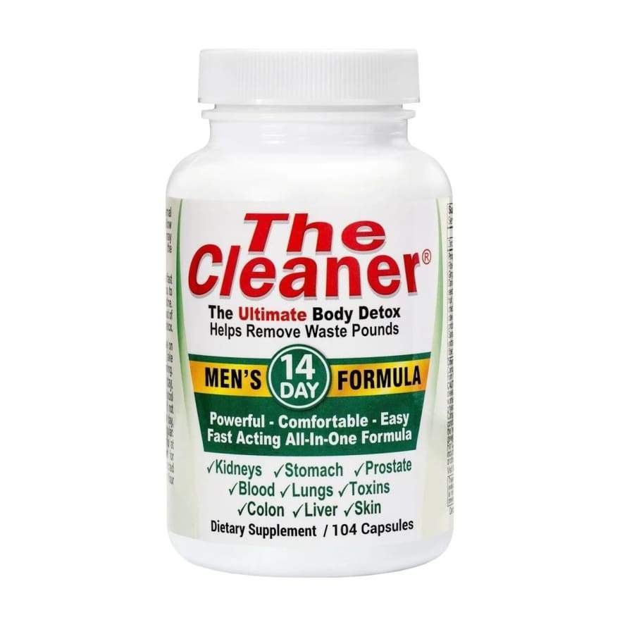 The Cleaner® Men's Formula: The Ultimate Body Detox - High-quality Detox & Cleanse Supplements by The Cleaner at BariatricPal Store