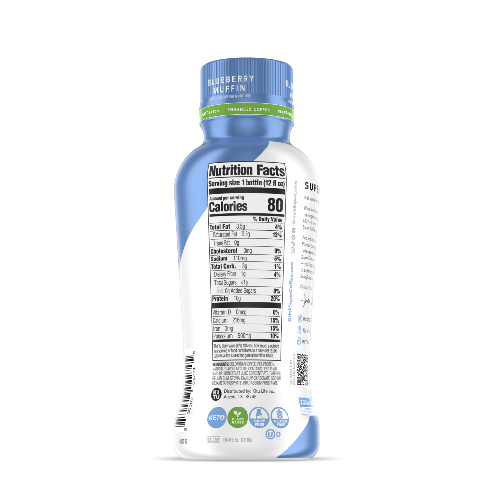 #Flavor_Blueberry Muffin, 12 fl oz