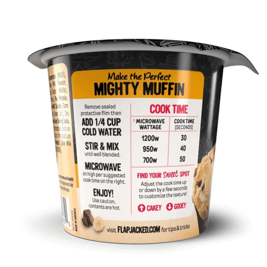 FlapJacked Mighty Muffins with Probiotics - High-quality Muffin Mix by FlapJacked at BariatricPal Store