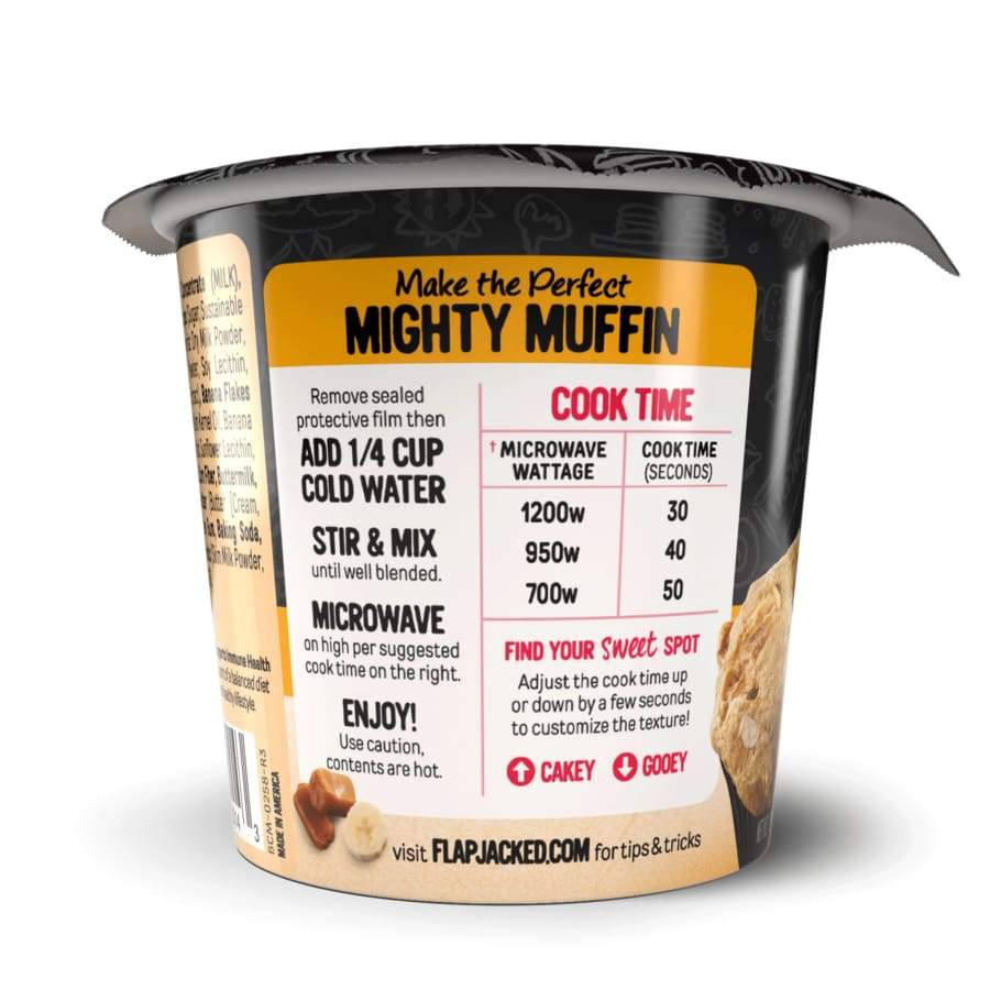 FlapJacked Mighty Muffins with Probiotics - High-quality Muffin Mix by FlapJacked at BariatricPal Store