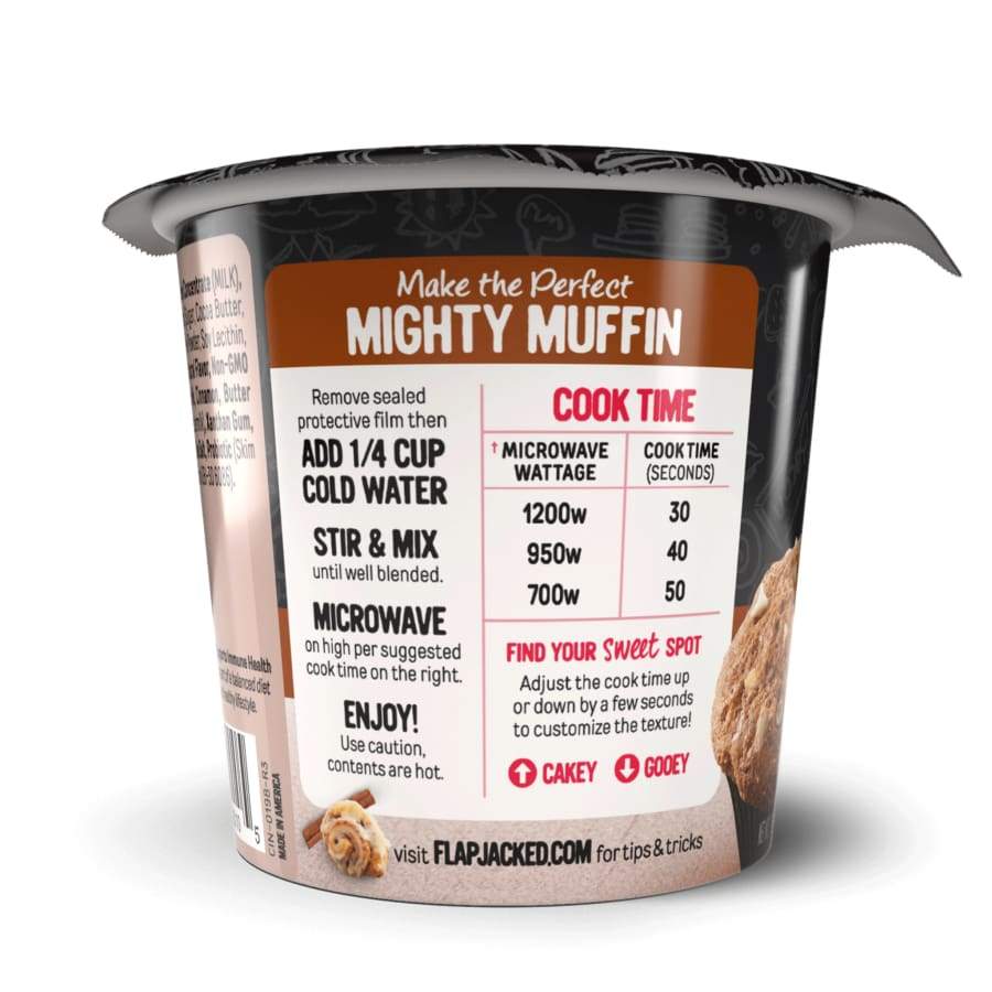 FlapJacked Mighty Muffins with Probiotics - High-quality Muffin Mix by FlapJacked at BariatricPal Store