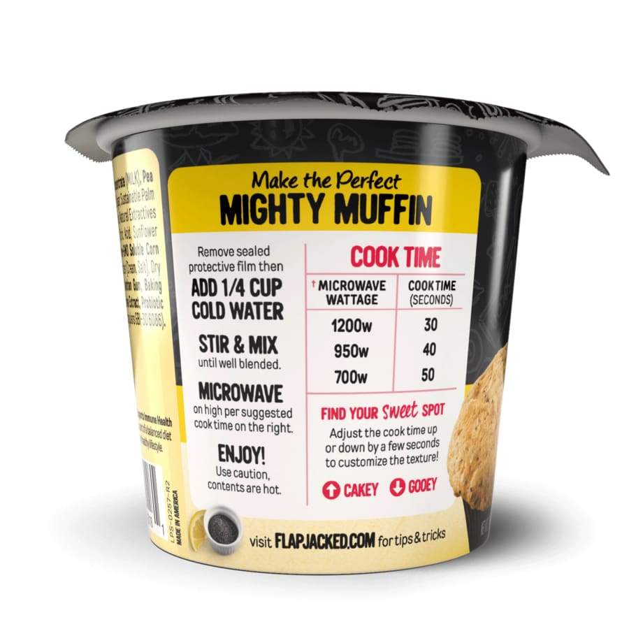 FlapJacked Mighty Muffins with Probiotics - High-quality Muffin Mix by FlapJacked at BariatricPal Store