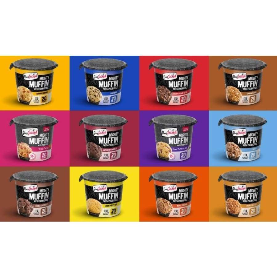 FlapJacked Mighty Muffins with Probiotics - High-quality Muffin Mix by FlapJacked at BariatricPal Store