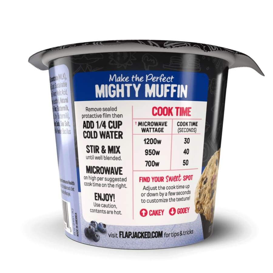 FlapJacked Mighty Muffins with Probiotics - High-quality Muffin Mix by FlapJacked at BariatricPal Store