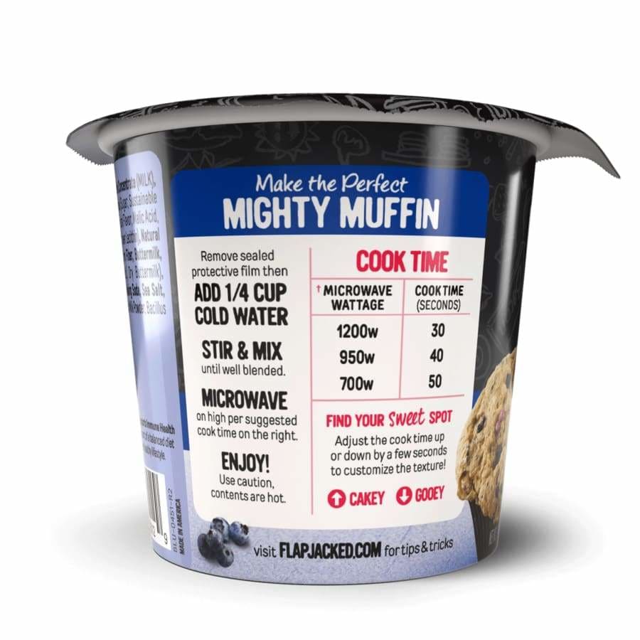 FlapJacked Mighty Muffins with Probiotics - High-quality Muffin Mix by FlapJacked at BariatricPal Store