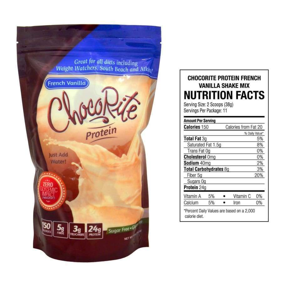 HealthSmart Sugar-Free ChocoRite Protein Shake Bags - High-quality Protein Powder by HealthSmart at BariatricPal Store